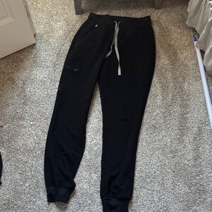 Figs Black Jogger scrub bottoms